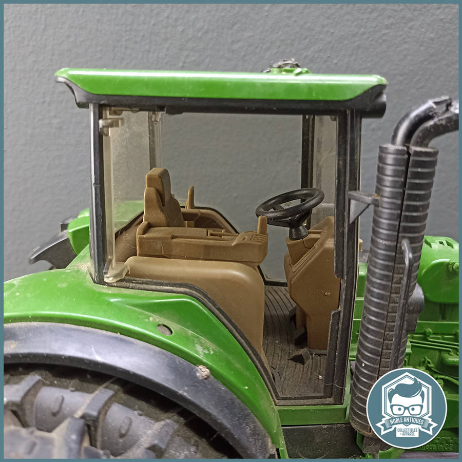 Bruder John Deere tractor with twin tyres