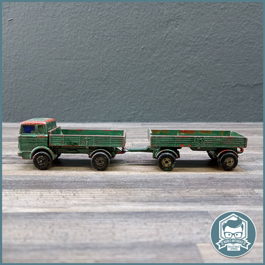 Vintage 1970's Matchbox Mercedes Truck & Trailer !!!