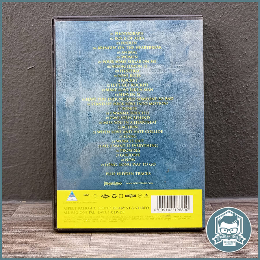 Def Leppard Best Of The Videos DVD