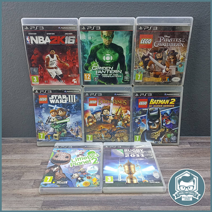 Large PlayStation 3 Games Collection - Bid For All
