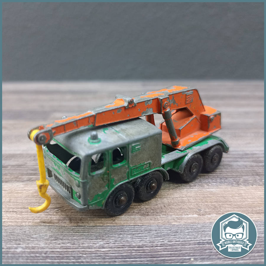 Vintage Matchbox no 30 8 Wheel Crane