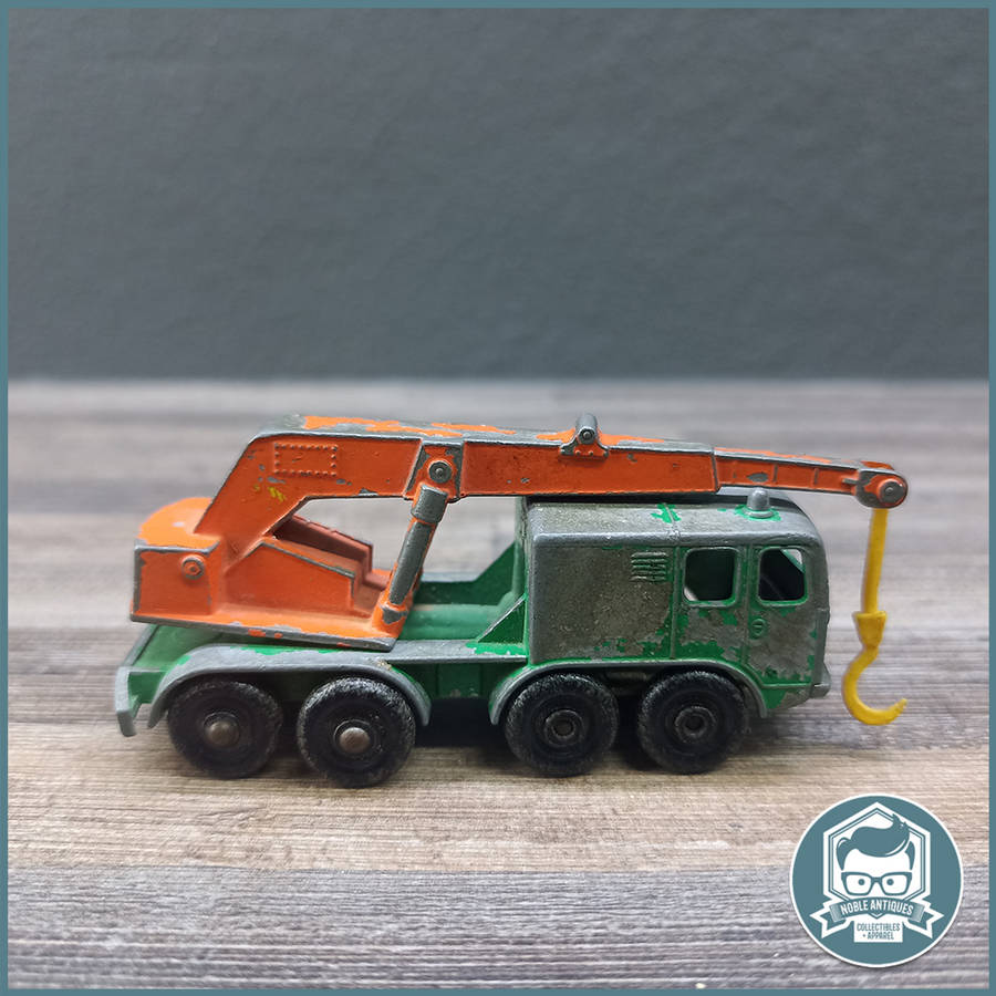 Vintage Matchbox no 30 8 Wheel Crane