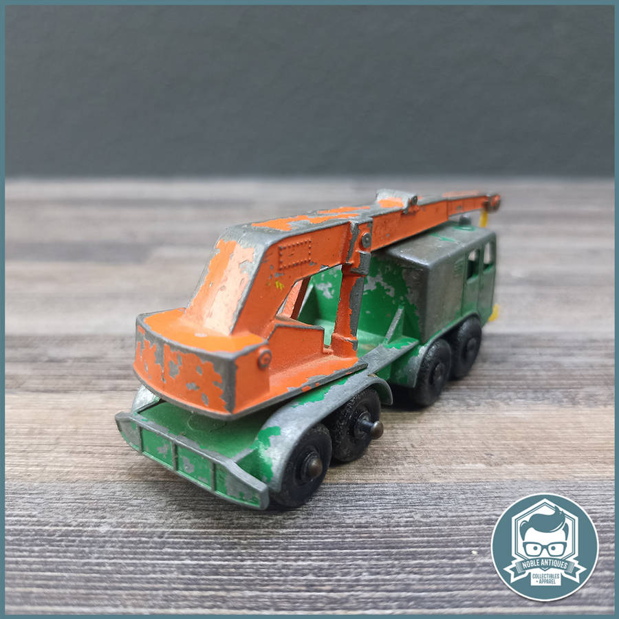 Vintage Matchbox no 30 8 Wheel Crane