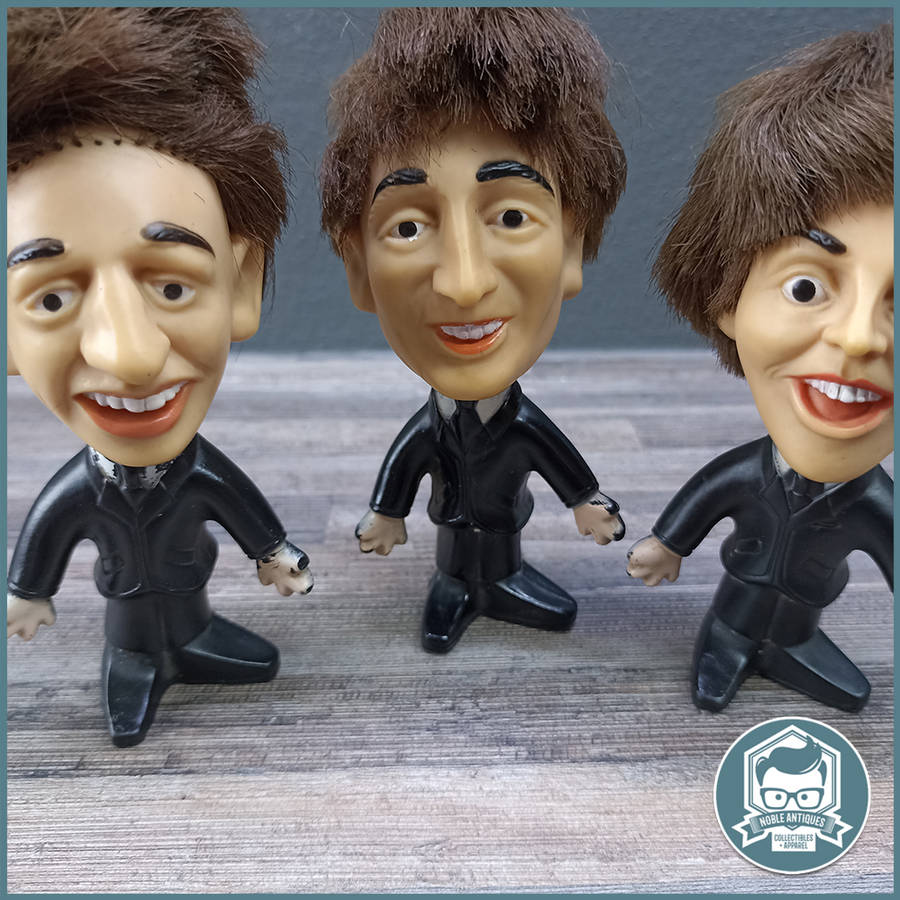Vintage 1964 Remco Beatles Soft Head Hard Body Figure Collection