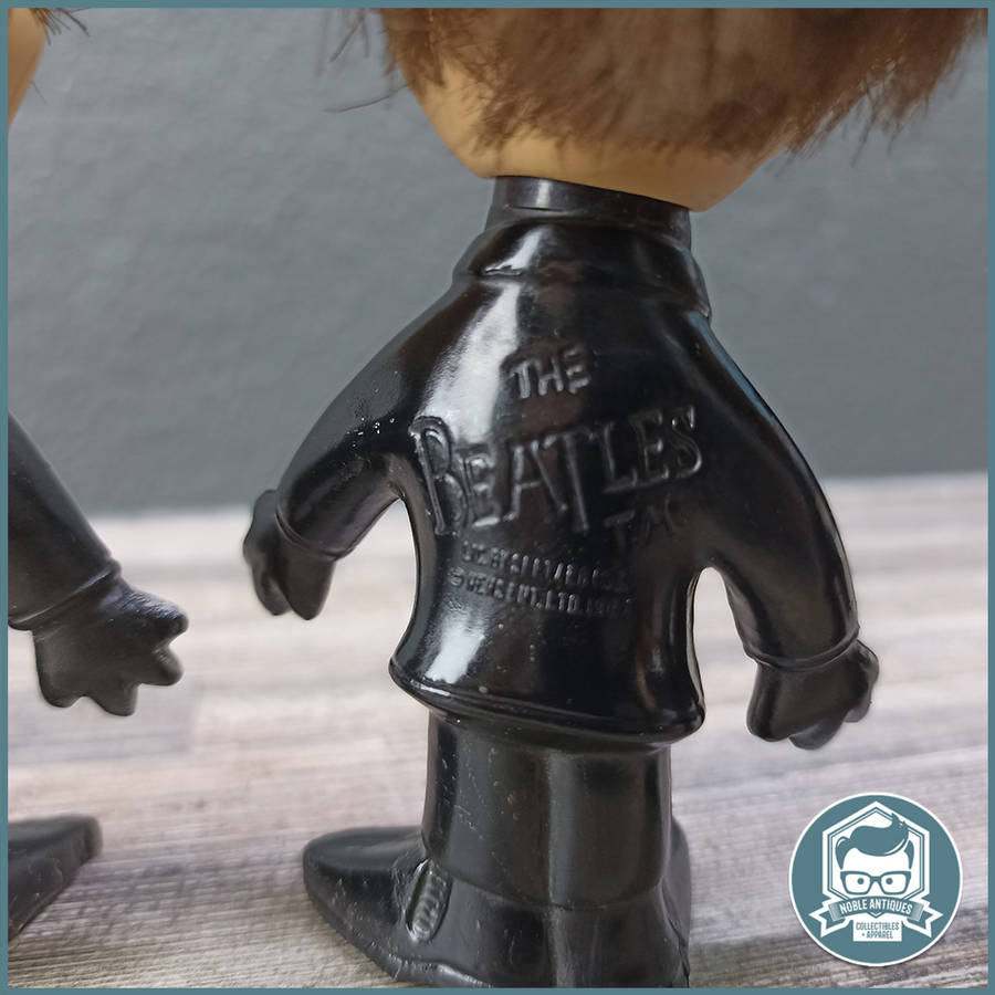 Vintage 1964 Remco Beatles Soft Head Hard Body Figure Collection