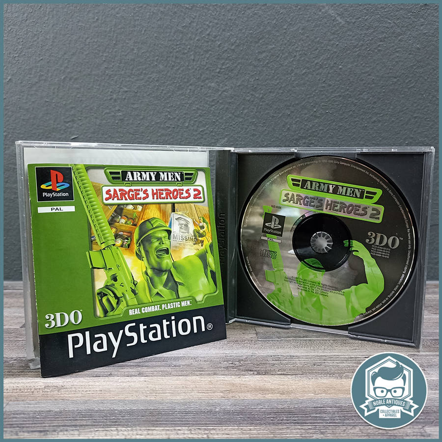 PlayStation 1 Army Men Sarge's Heroes 2