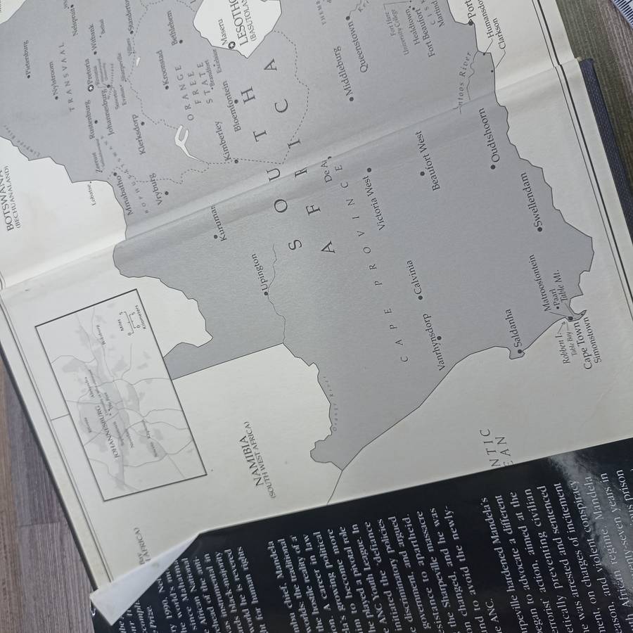 Autographed Long Walk to Freedom Book by Nelson Mandela