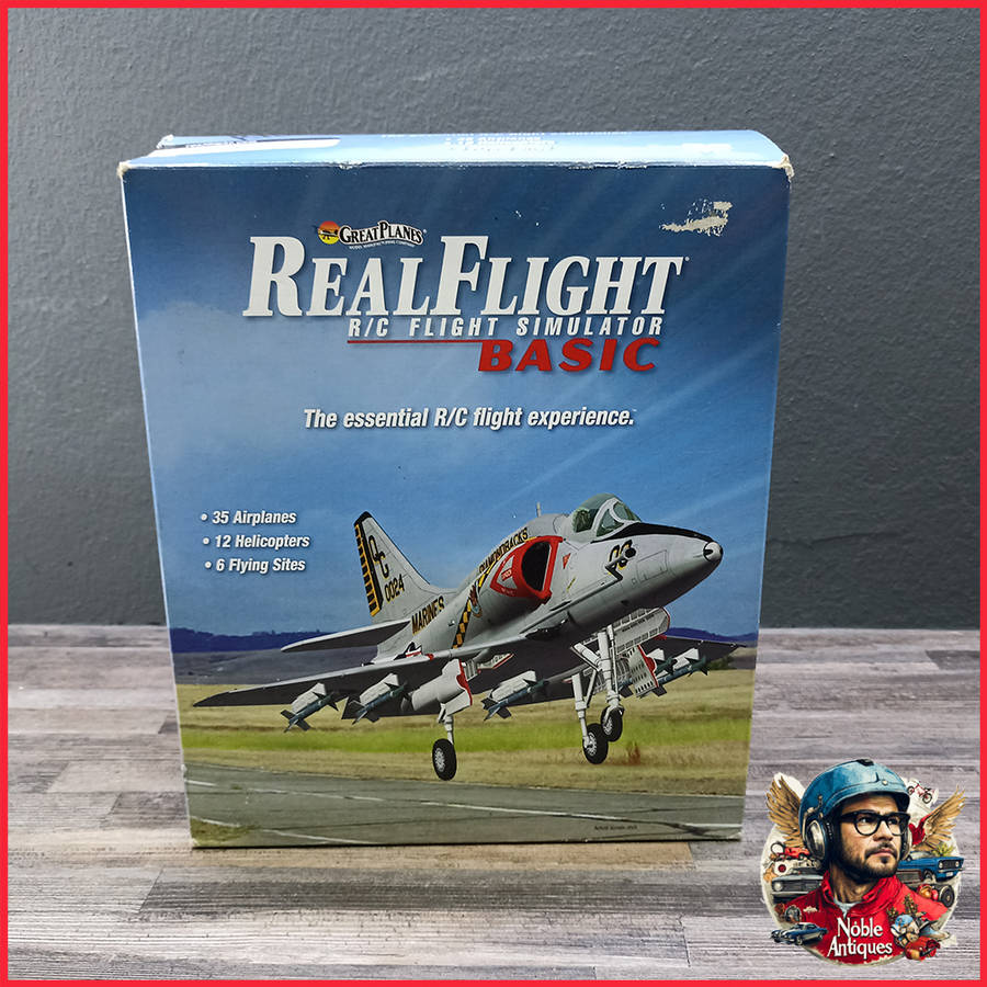 Original Boxed RealFlight Basic RC Model Airplane Flight Simulator