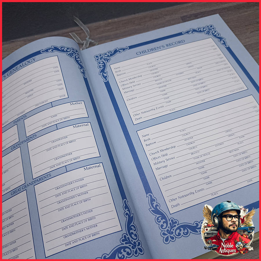 Large White The Holy Family Bible