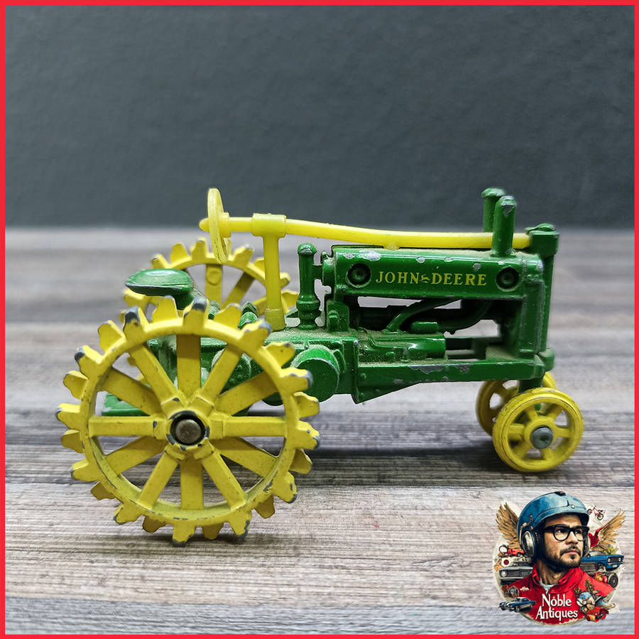 Vintage Die Cast John Deere Tractor by Ertl