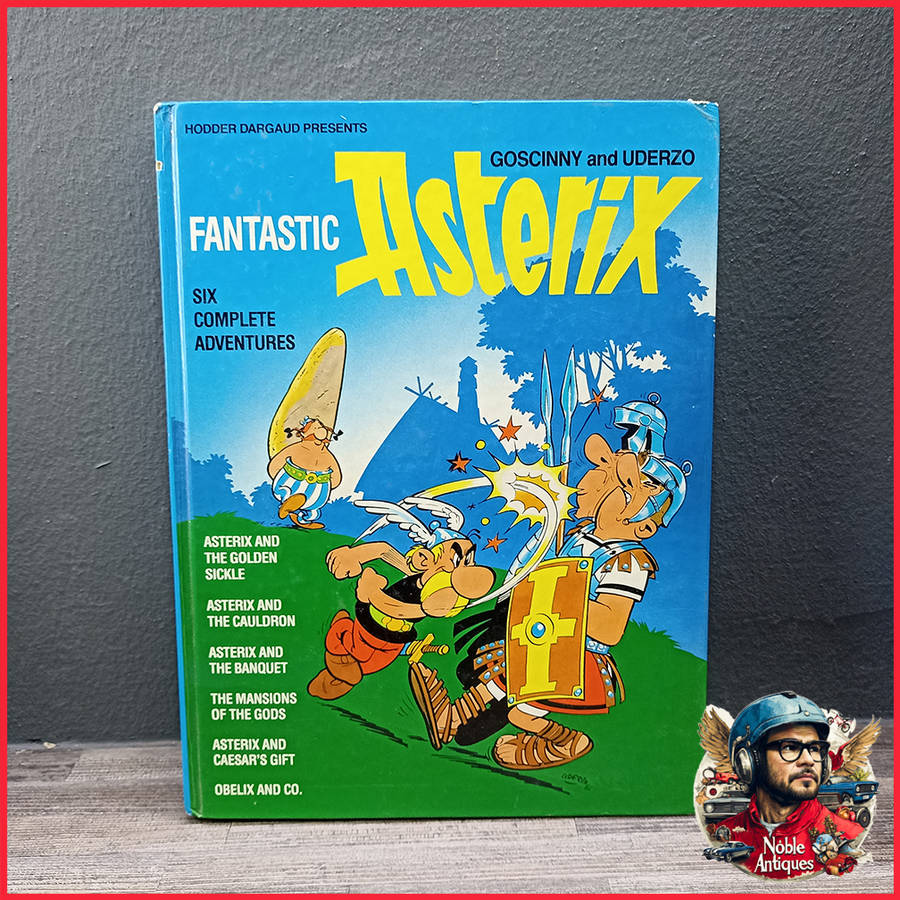Hardcover Omnibus The Fantastic Asterix Six Complete Adventures