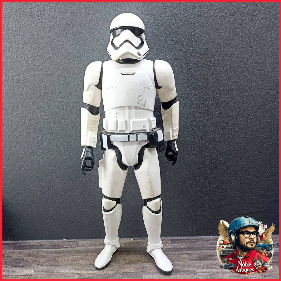 Large 45cm Star Wars Storm Trooper White Action Figure