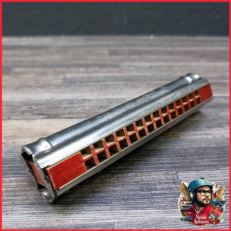 Vintage 1970's Artist Ligna Of Czechoslovakia Harmonica Mouth Organ