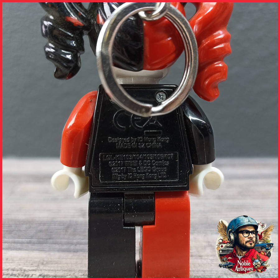 Original Lego LEDLIGHT Harley Quinn Key Chain and Light