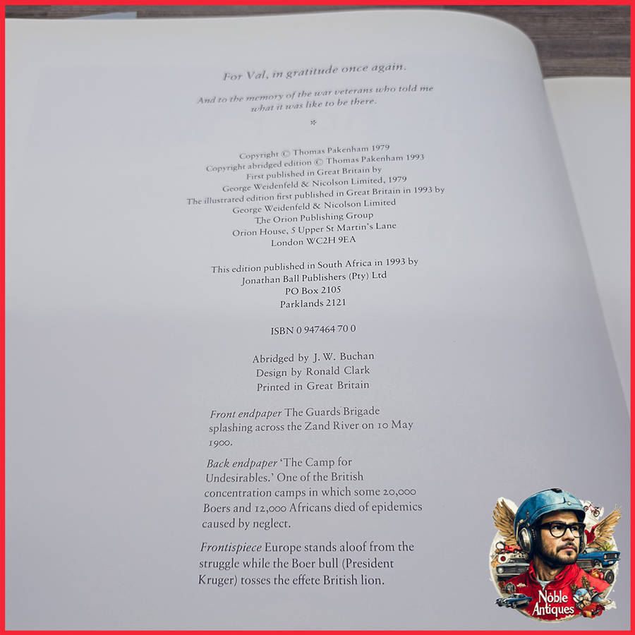 Boer War Book by Thomas Pakenham