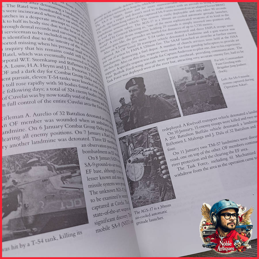 Striking Inside Angola with 32 Battalion Book by Marius Scheepers