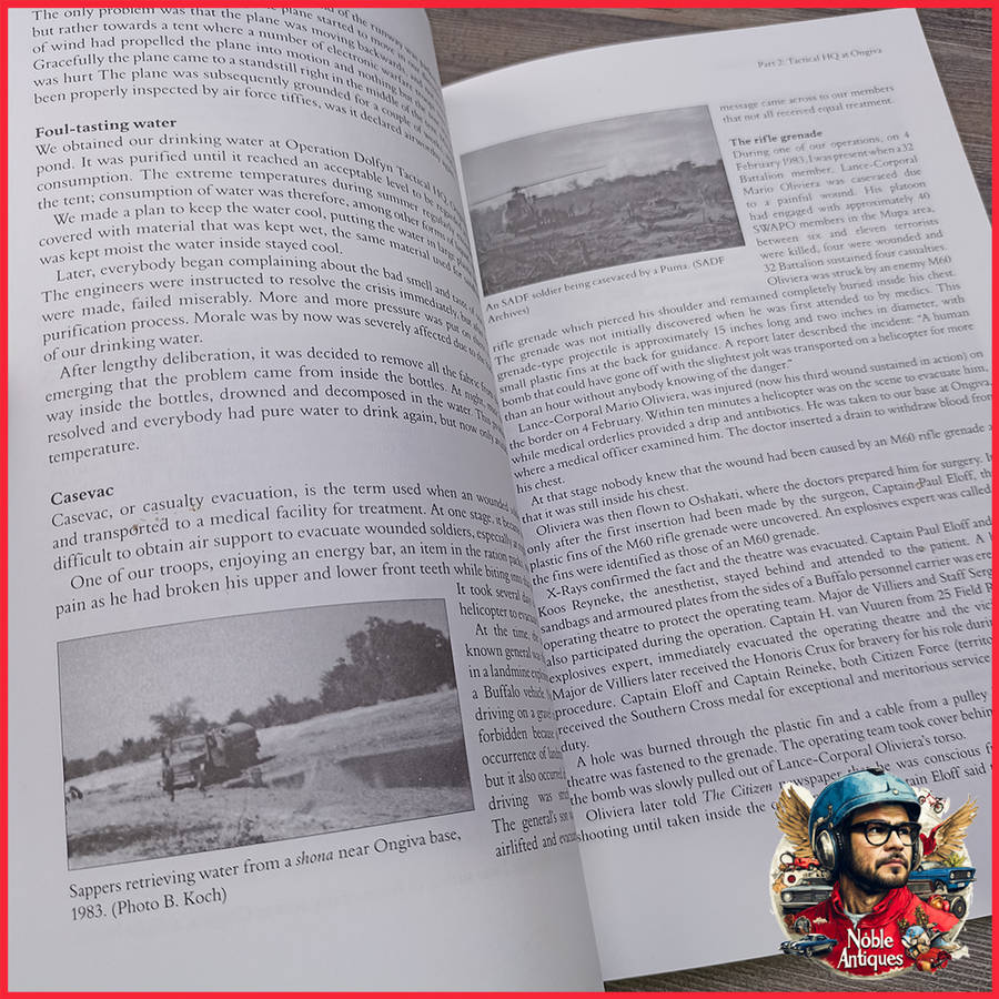 Striking Inside Angola with 32 Battalion Book by Marius Scheepers