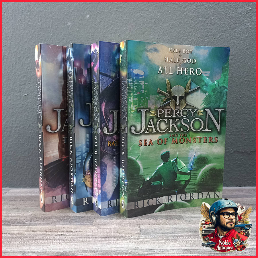 Rick Riordan Percy Jackson Book Collection