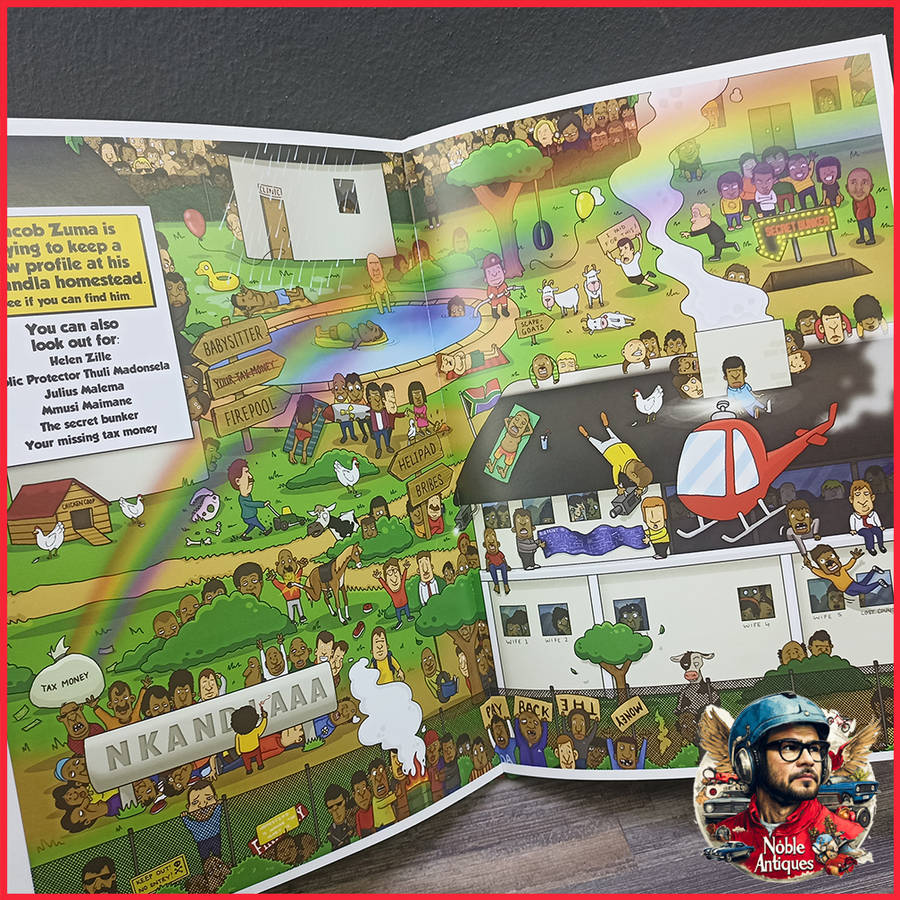 Wheres Zuma? Book by Kobus Galloway