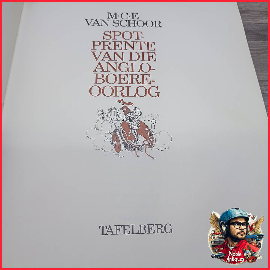 Spotprente Van Die Anglo-boereoorlog M-ce Van Schoor