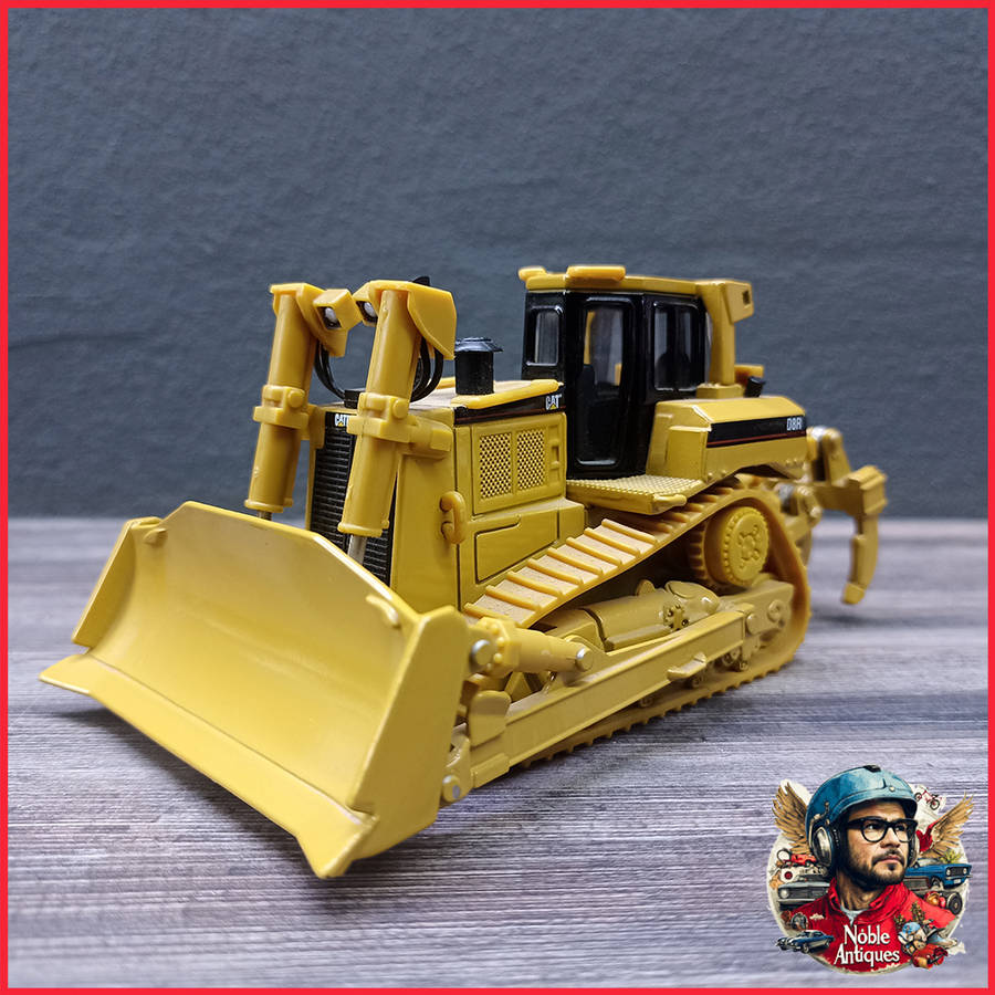 Original Norscot Die Cast Caterpillar D8R Series II Track-Type Tractor No Box Scale 1:50 L: 155 mm