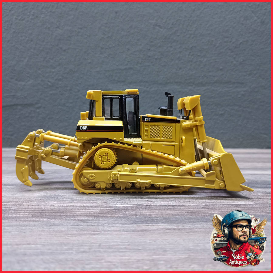 Original Norscot Die Cast Caterpillar D8R Series II Track-Type Tractor No Box Scale 1:50 L: 155 mm