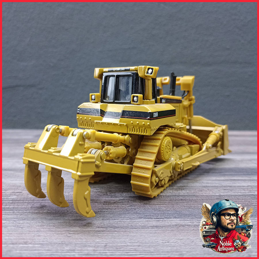 Original Norscot Die Cast Caterpillar D8R Series II Track-Type Tractor No Box Scale 1:50 L: 155 mm