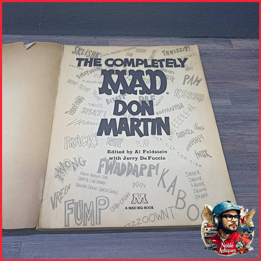 Original 1974 First Printing Completely Mad Don Martin