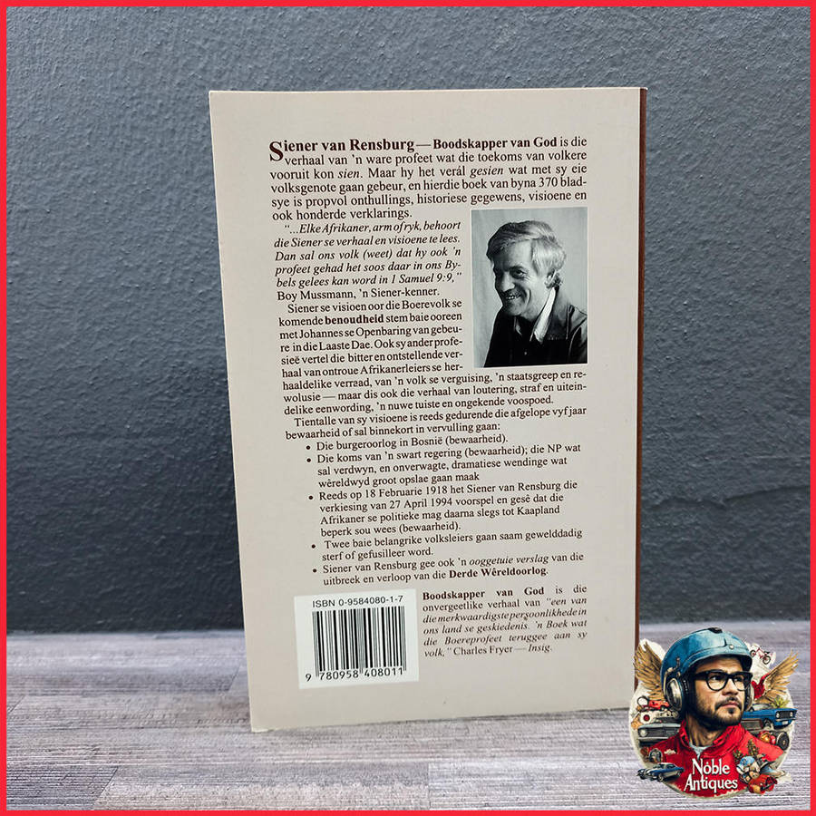 SIENER VAN RENSBURG Boodskapper van God Adriaan Snyman