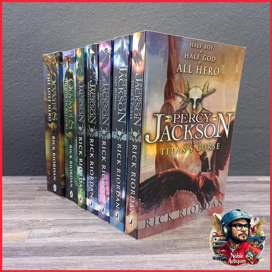Percy Jackson Book Collection by Rick Riordan