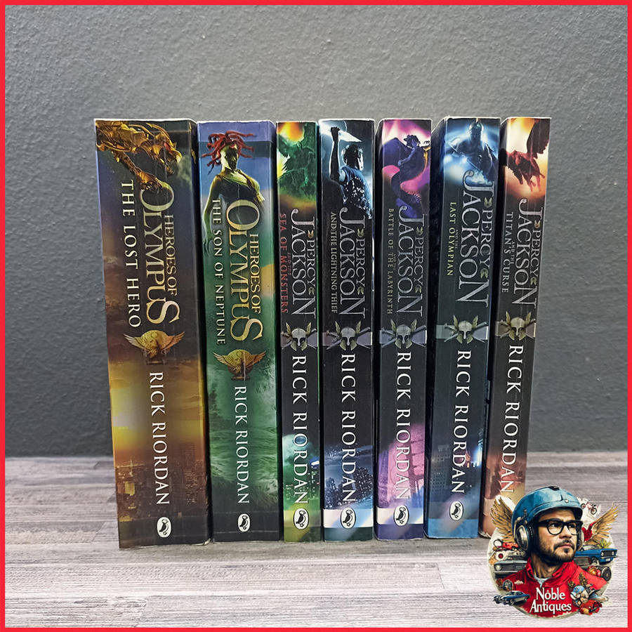 Percy Jackson Book Collection by Rick Riordan