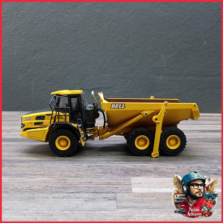 Highly Detailed Cast Metal USK Bell B45E Articulated Dump Truck
