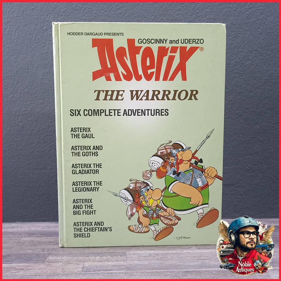 Vintage 1993 Hardcover Asterix The Warrior Six Complete Adventures