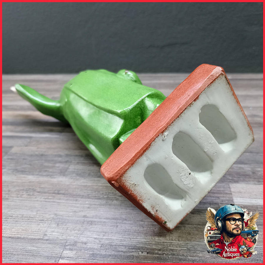 A Genuine Period 1960's Chairman Mao 30cm Glazed Porcelain Sculpture