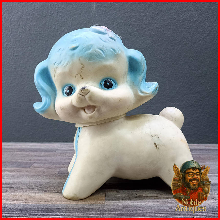 Large Vintage 1970's Japanese Rubber Squeaky Toy