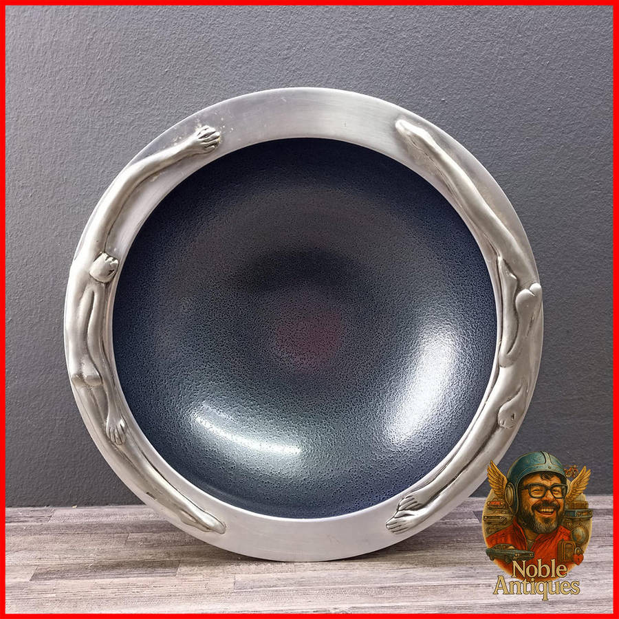 Large 40cm Wide Carrol Boyes "Wave" Fruit Bowl