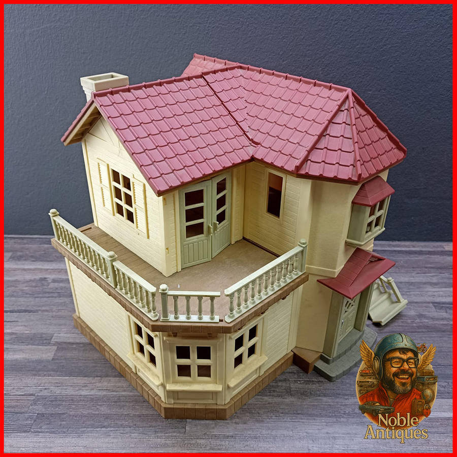 Large Sylvanian Families Calico Critters Red Roof Country House