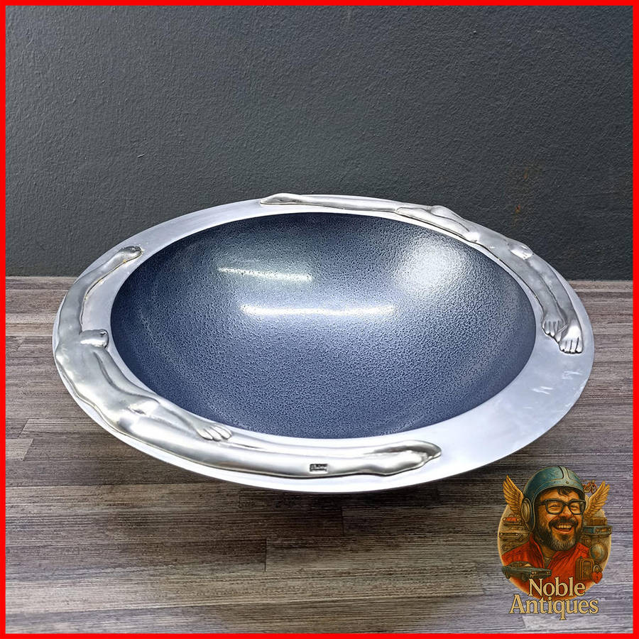 Large 40cm Wide Carrol Boyes "Wave" Fruit Bowl