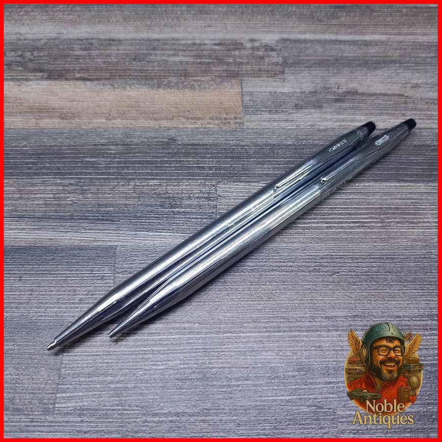 Cross Classic Century Lustrous Chrome Pencil and Pen Set