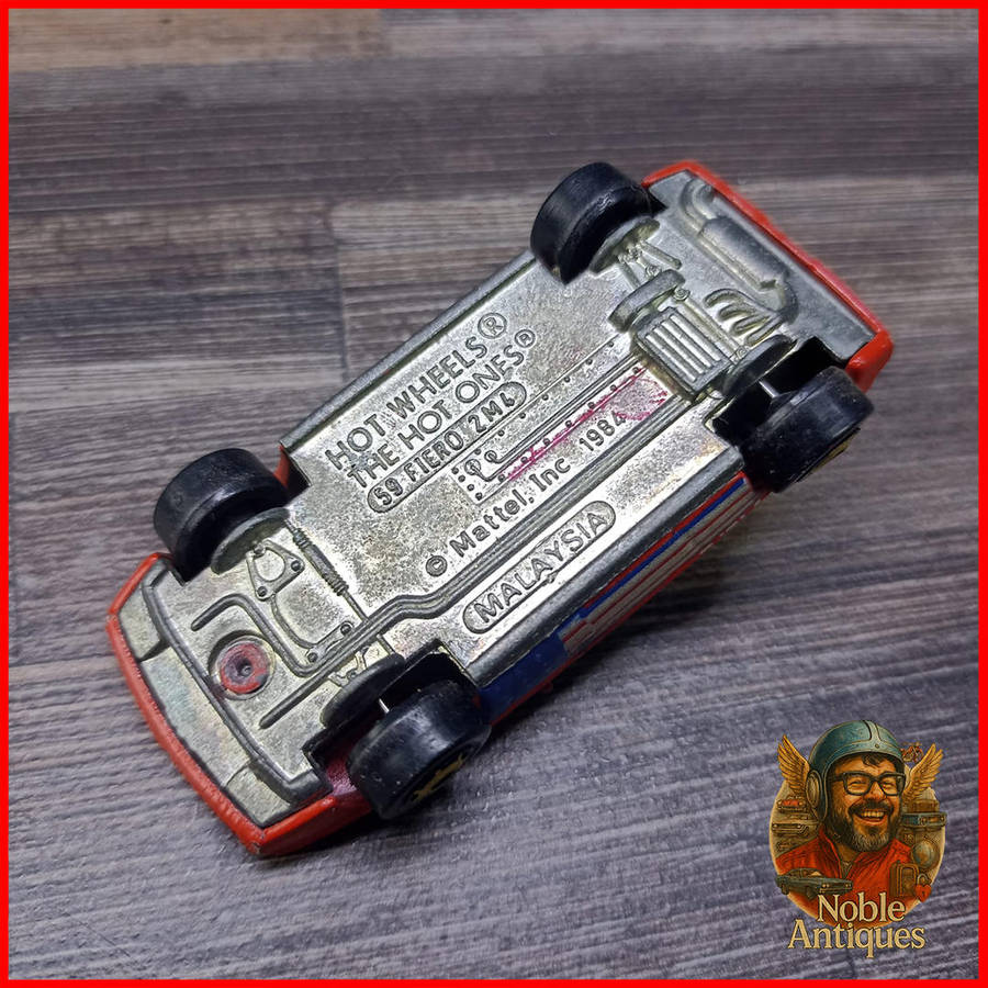 Vintage 1984 Hot Wheels Pontiac Fiero 2M4