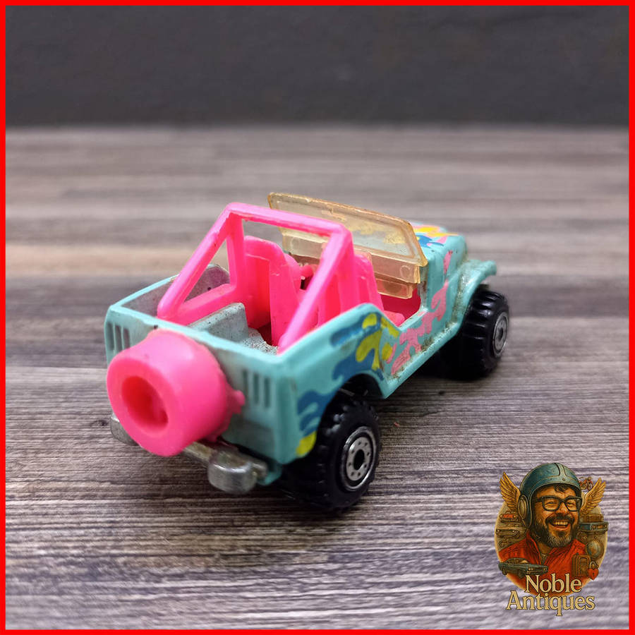 Vintage 1990 Hot Wheels Trailbuster Jeep