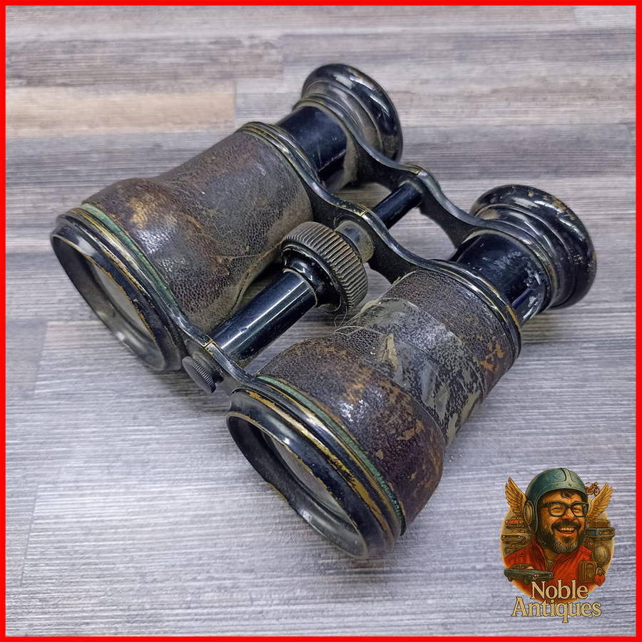 Antique 1900's Military Field Binoculars