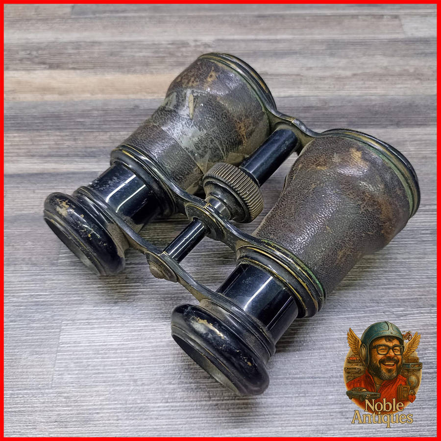 Antique 1900's Military Field Binoculars
