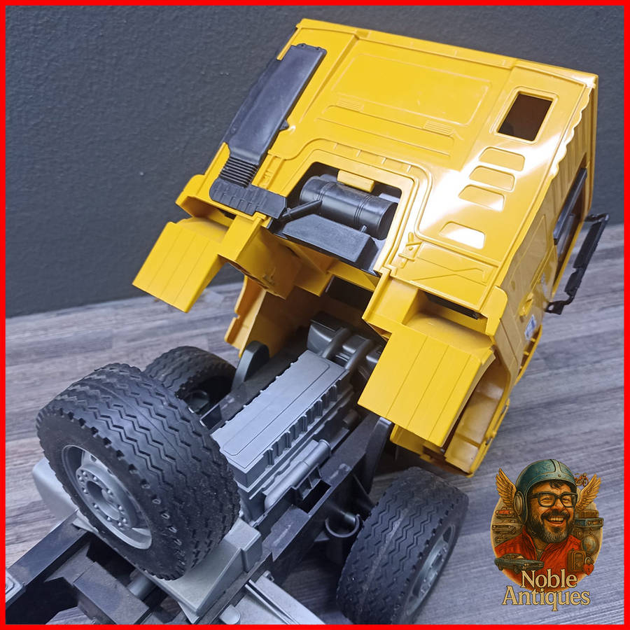 Large Bruder MAN TGA Low Loader Truck Scale 1:16