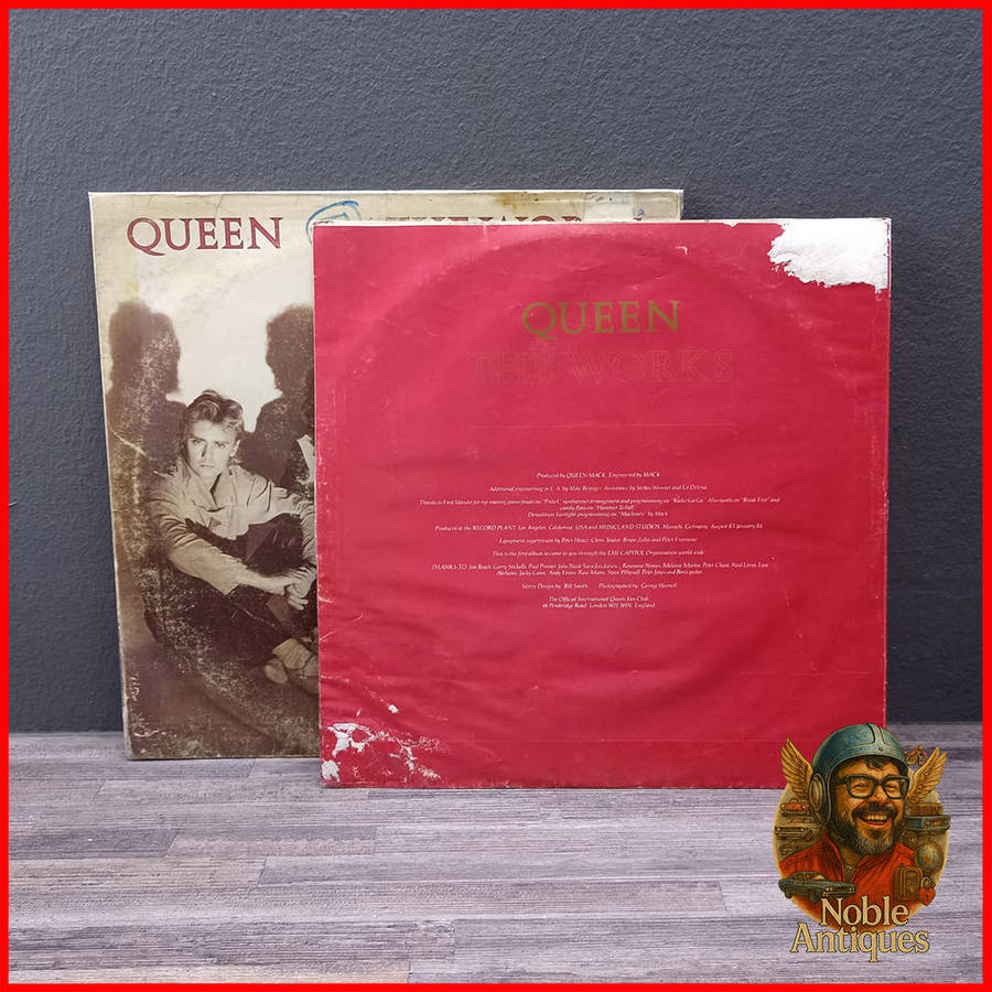 Queen The Works Vinyl Record