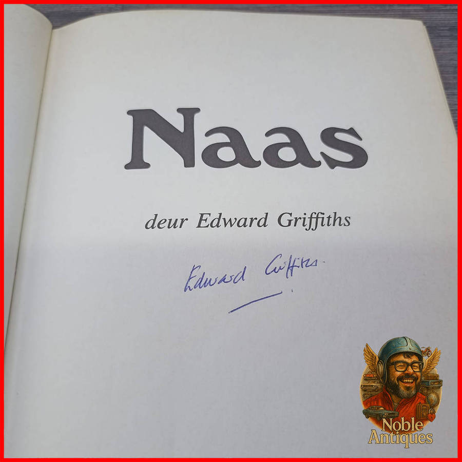 Naas by Edward Griffiths Signed by Author and Naas Botha