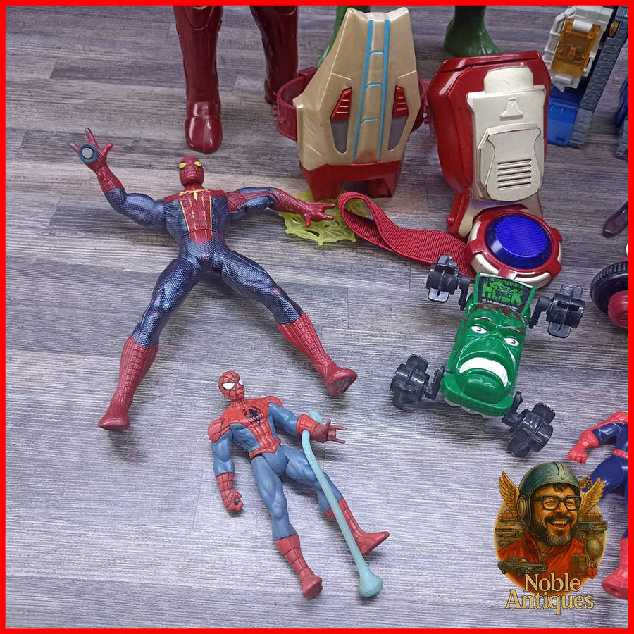 Large Super Hero Figurine Collection