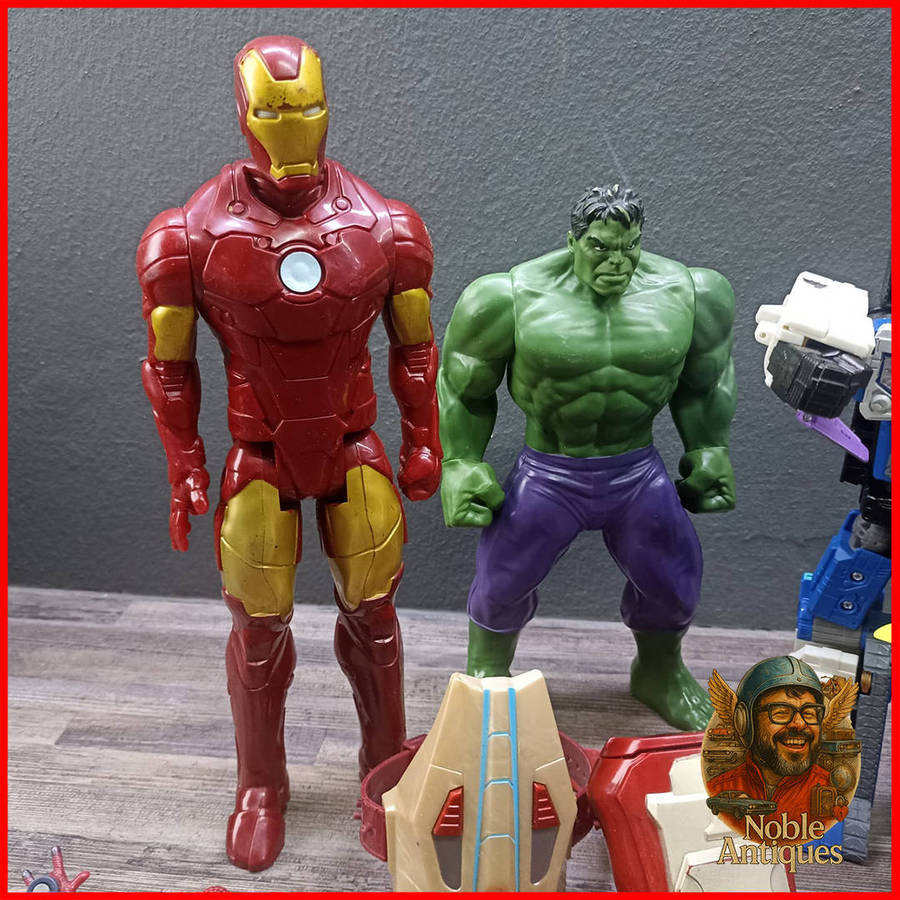 Large Super Hero Figurine Collection