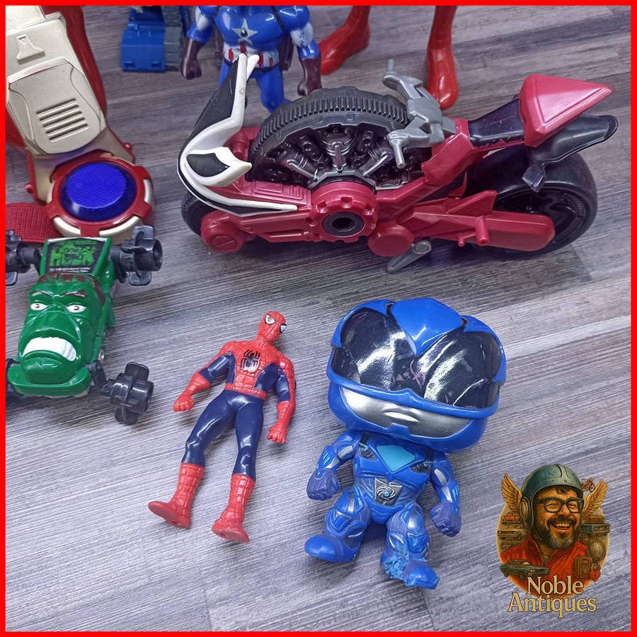 Large Super Hero Figurine Collection
