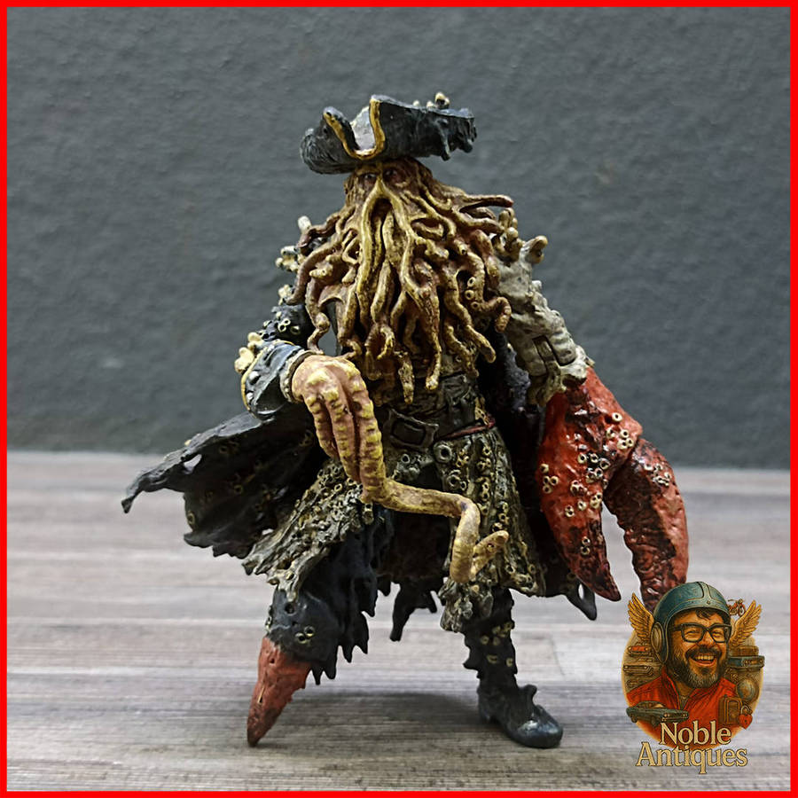 Davy Jones action figure from Disney's Pirates of the Caribbean
